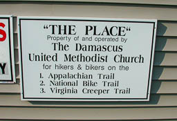 'The Place' Sign