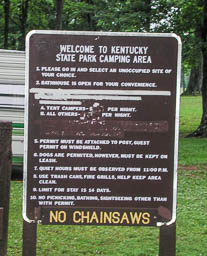 No Chainsaws, wonder what that story is...