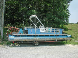 Homemade Hydraulic Paddleboat